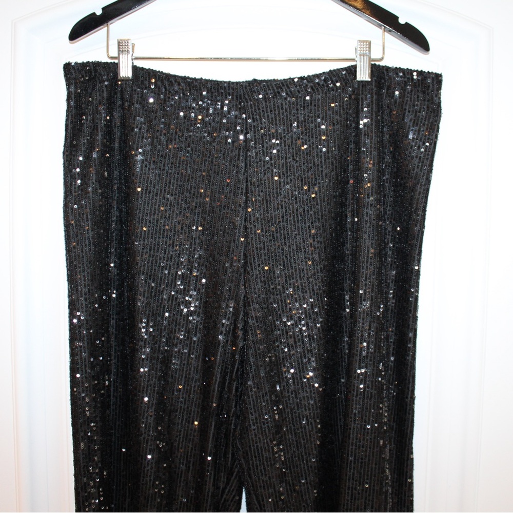 Express black sequins pants (women’s XL) (NWT) - Picture 6 of 15